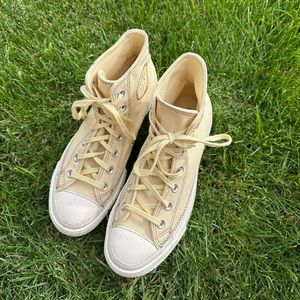 Platform High top converse